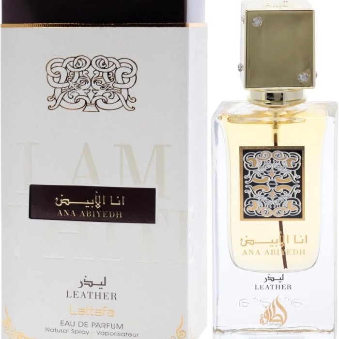 Lattafa Ana Abiyedh Leather EDP 60 ml - Unisex